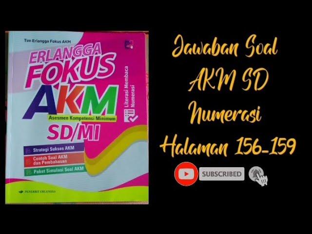 Jawaban AKM SD Numerasi Halaman 156-159