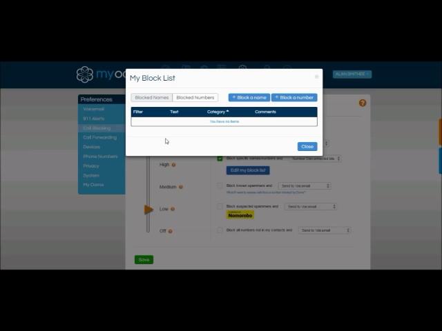 Ooma Privacy Features