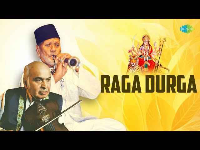 Raga Durga | Ustad Bismillah Khan, Pt. V.G. Jog | Shehnai & Violin | Hindustani Classical Music