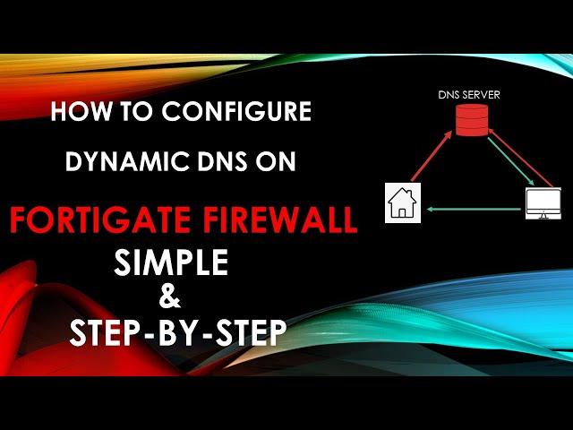 How to set up Dynamic DNS on the FortiGate Firewall 60F? (Step-by-Step Guide)