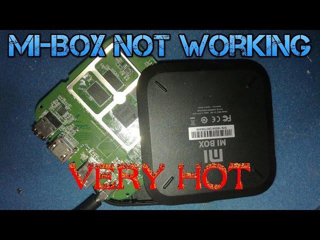 Xiaomi Mi Box Disassembly and Fault Detection