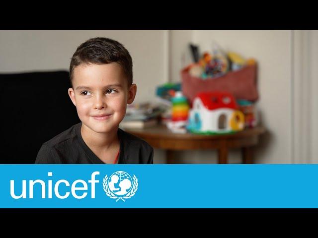 After fleeing Ukraine, Mykyta and his family are starting over in Poland| UNICEF