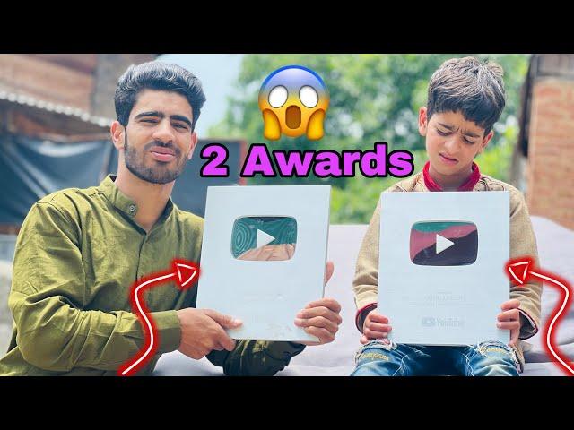 Youtube Gave Me 2 Silver Play Buttons ||Umer Qureshi