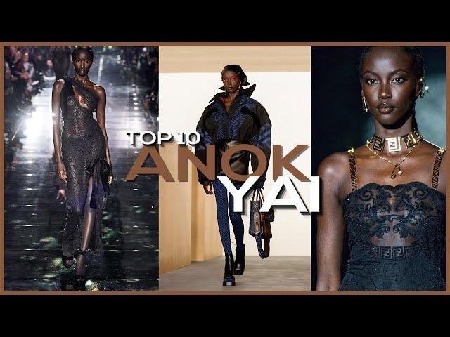 Anok Yai runway moments