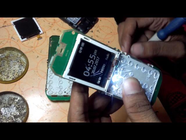 Nokia 105 (rm1133) white lcd graphic | white display problem solve  | white screen problem solve