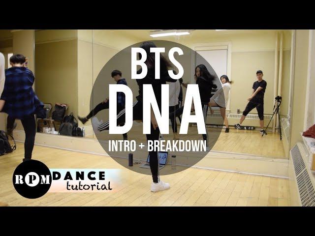 BTS "DNA" Dance Tutorial (Intro, Breakdown)