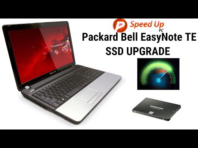 Packard Bell EasyNote TE  SSD Upgrade