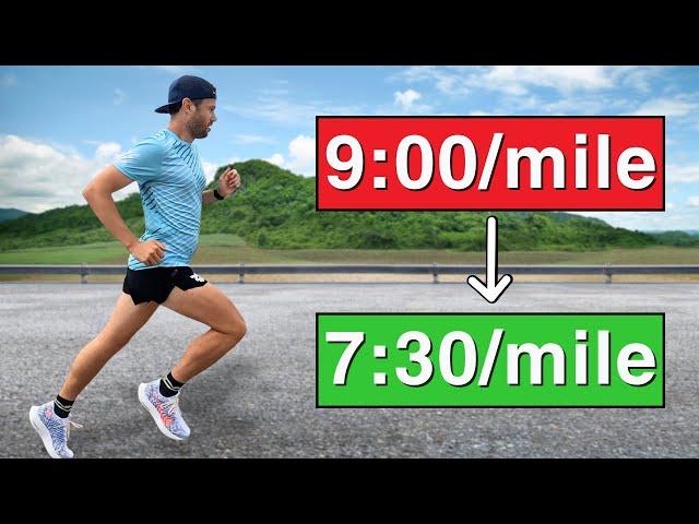 How To Run Faster (WITHOUT RUNNING MORE)