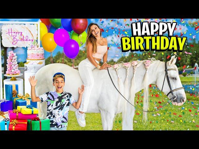 ANDREA'S BIRTHDAY SURPRISE!! **SHE DIDN'T EXPECT THIS**  | The Royalty Family