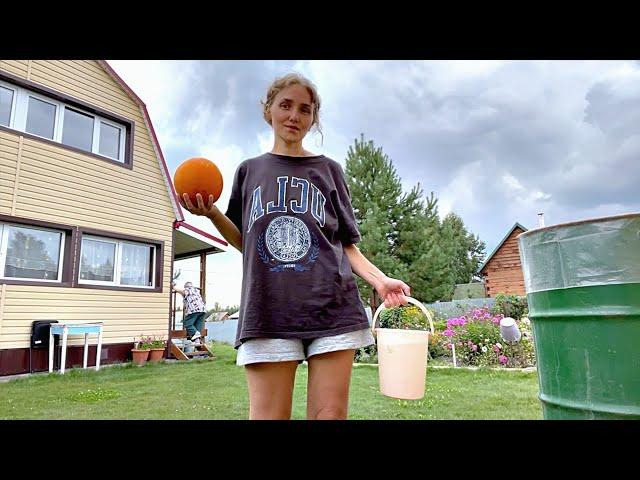 Single Mom’s Daily Life in Russia  Son Turns 14, Meet My Grandmas, Stray Kittens at Dacha