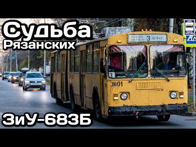 Судьба уникальных рязанских троллейбусов ЗиУ-683Б | The fate of unique Ryazan trolleybuses ZiU-683B