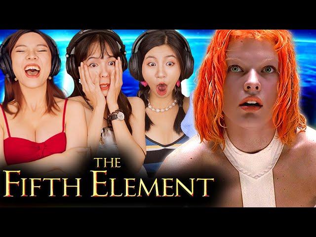 Foreign Girls React | The Fifth Element | First Time Watch