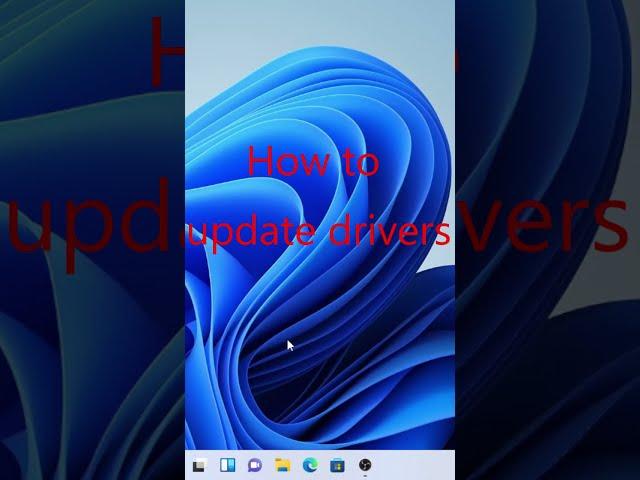 How to Update Drivers #shortsTech