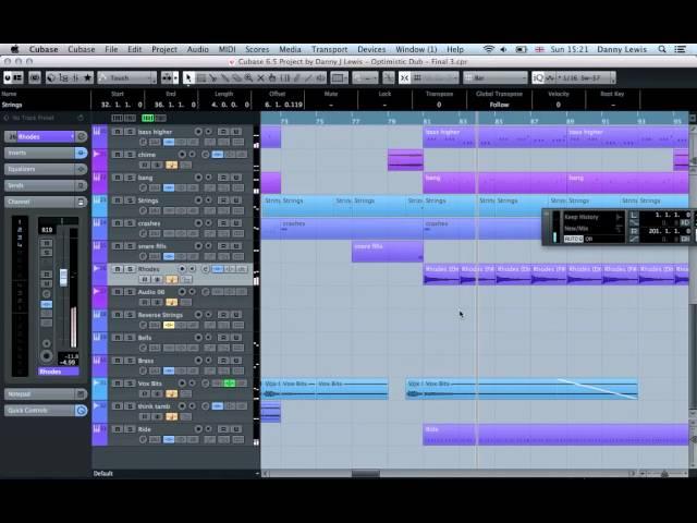 Danny J Lewis - Optimistic (Vintage Dub) [Cubase].mov