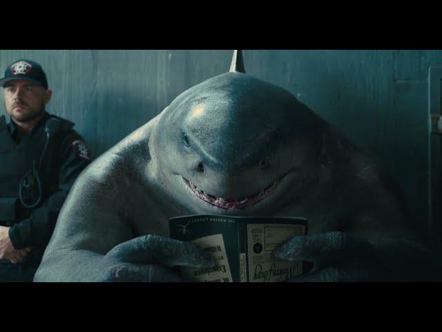 King shark - "So smart me" Full HD scene | The Suicide Squad (2021)