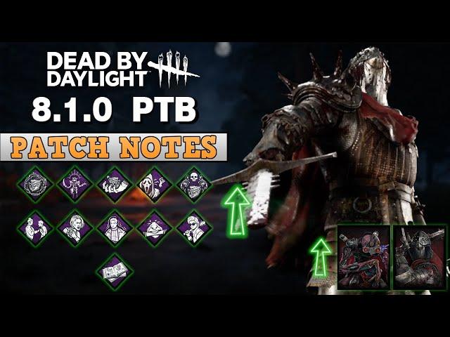 8.1.0 PTB Balance Changes Breakdown! | Dead by Daylight