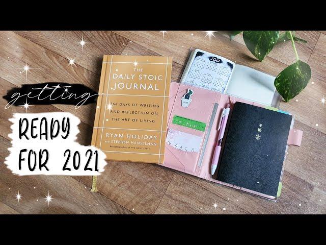 GETTING READY for 2021 | Hobonichi Techo & Weeks Mega