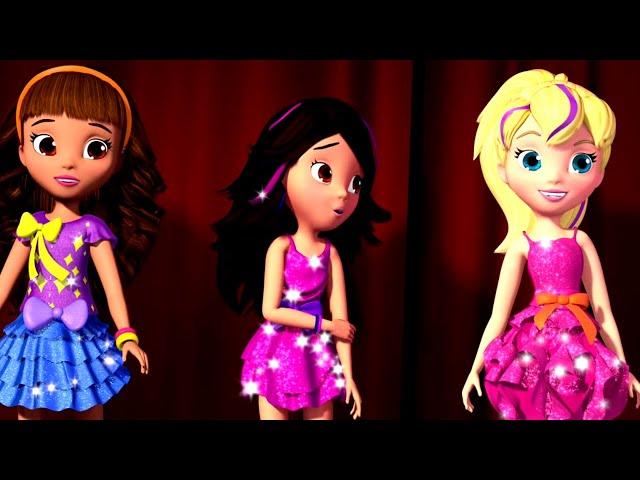 Polly Pocket full episodes | Follow that monkey Compilation | Kids Movies | Girls Movie