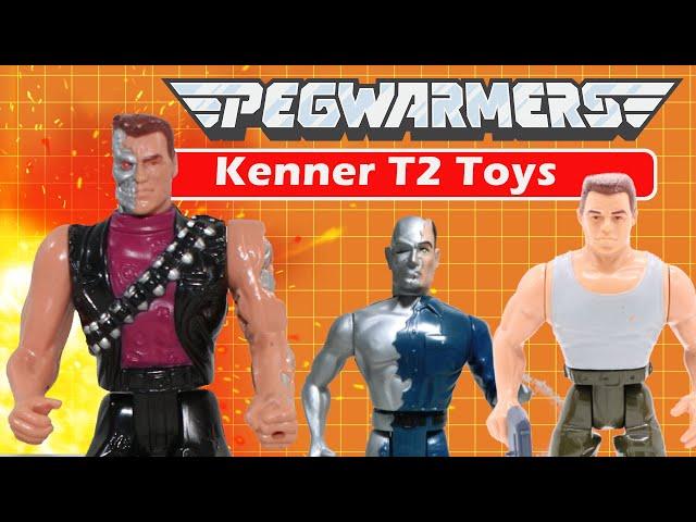 Kenner T2 -  Terminator 2 Toys  - Pegwarmers