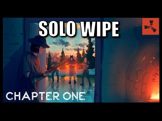 When a Solo player goes official on blueprint wipe | Rust Solo Survival | S5 Chapter One