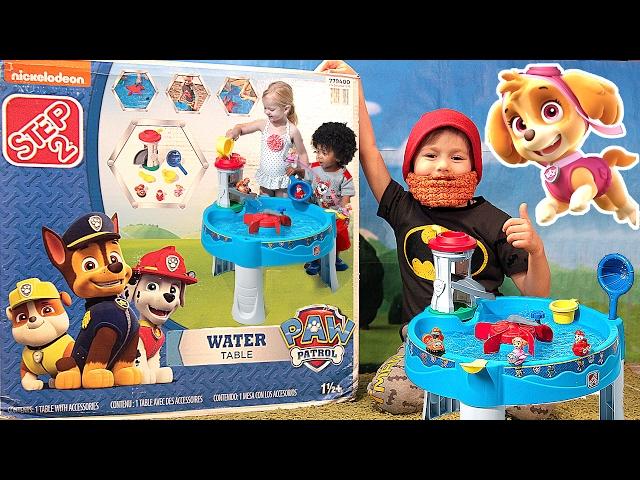 Щенячий Патруль на русском - Огромный Водный Набор. Paw Patrol - Step2 Water Table Bath Paddlin Pup.