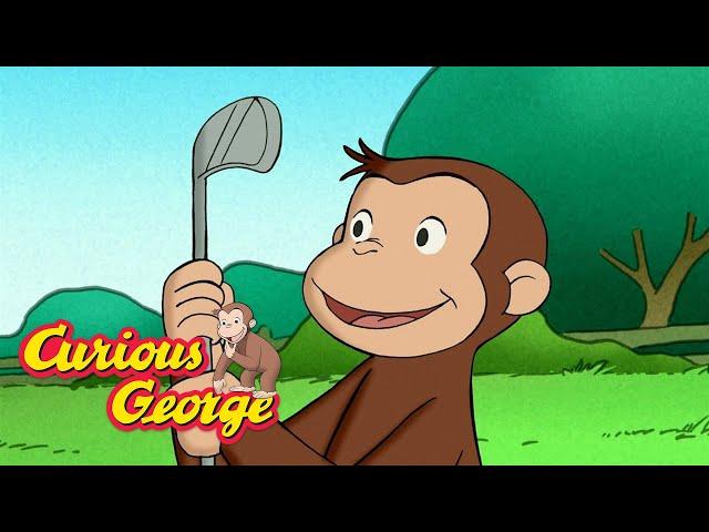 George the Golfer!  Curious George  Kids Cartoon  Kids Movies