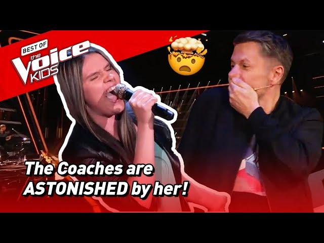 This girl turned her Blind Audition into a CONCERT in The Voice Kids! | Road To