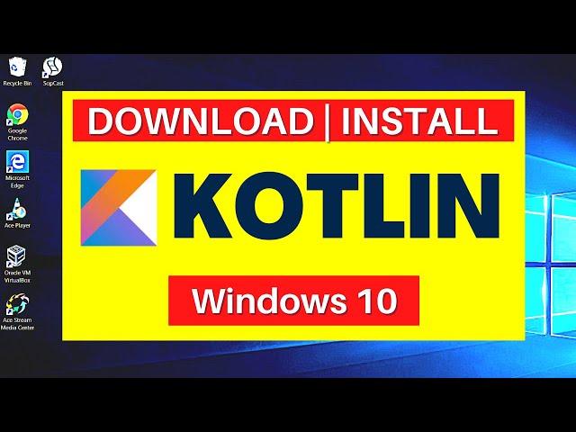 How to download and install Kotlin Compiler in Windows 10 | Latest Kotlin Version