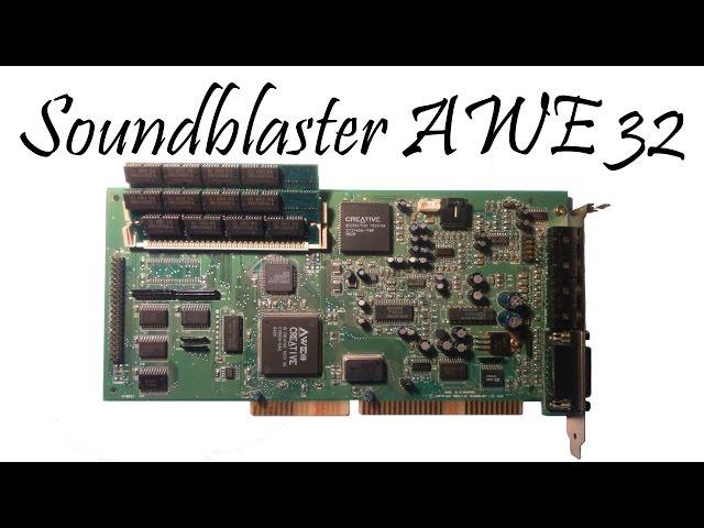 004 - Retro - Soundblaster AWE 32, 32MB - Wavetable, Midi-Music, Examples