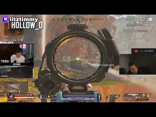 iitztimmy reacts to the most ridiculous jitter aim EVER!