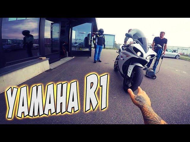 ЕДЕМ ПОКУПАТЬ  YAMAHA R1 СПОРТБАЙК из ЭСТОНИИ