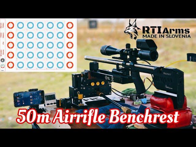 50m Airgun Benchrest, Unlimited Practice