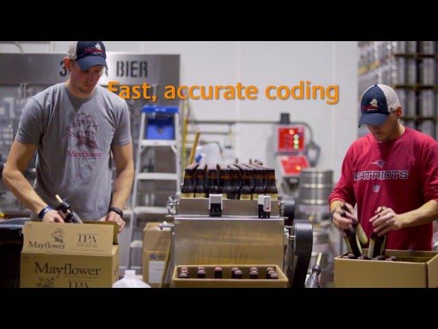 Craft Beer Solutions | Mayflower Brewing Co and Markem-Imaje