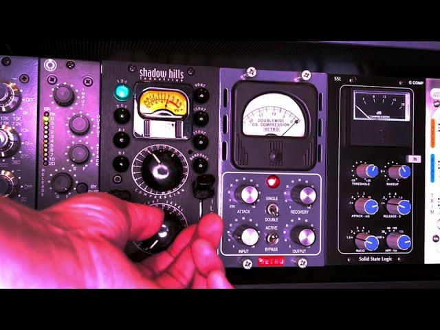 Shadow Hills Dual Vandergraph drum loop sound demo - NO TALKING