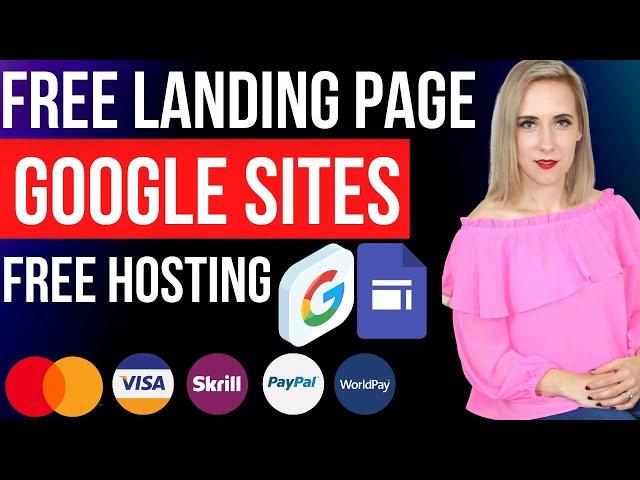 How To Make Free Landing Page for 2023 - New Google Sites Tutorial