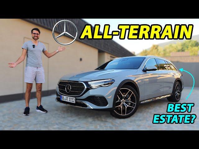 Is the all-new Mercedes E-Class All-Terrain the best estate? E450 driving REVIEW 2024