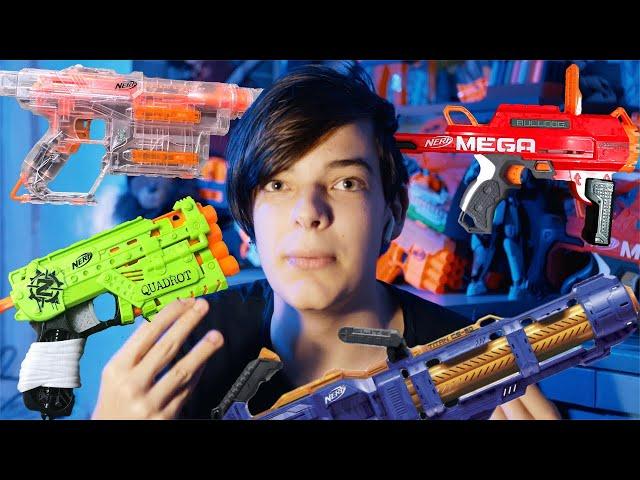 TOP 10 БЛАСТЕРОВ NERF 2019 // ТОП БЛАСТЕРОВ НЁРФ