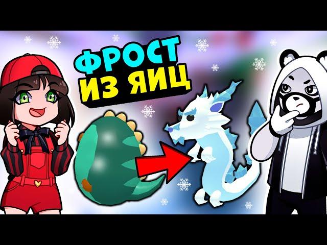 ФРОСТ ФУРИЯ из Яиц в Роблокс Адопт МИ? Челлендж на Frost Fury в Roblox Adopt Me