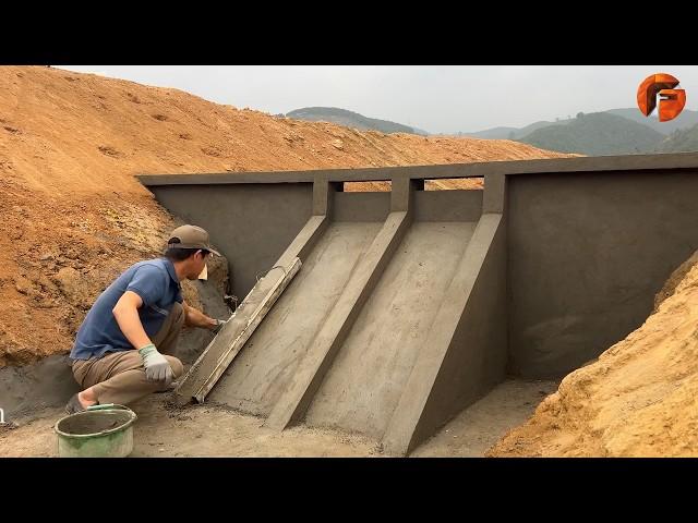 Man Builds Free Energy Hydroelectric Power Plant | Start to Finish Build By @Chien-Tran