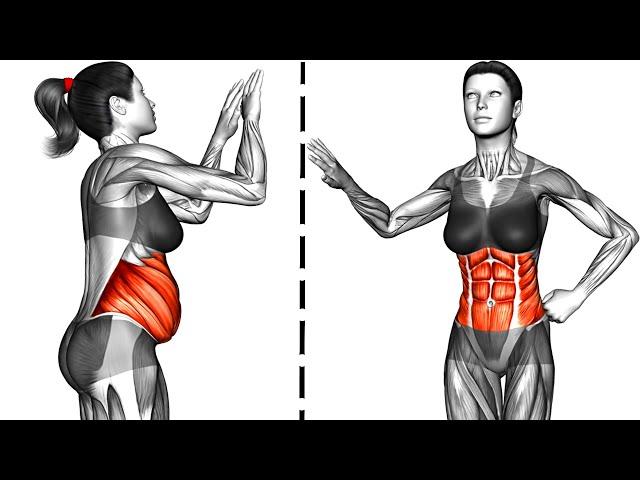 Standing Flabby Stomach Workout