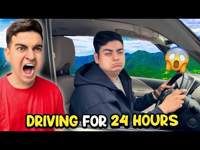 Driving Straight For 24 Hours  Thak Gaye Bohat Zada 