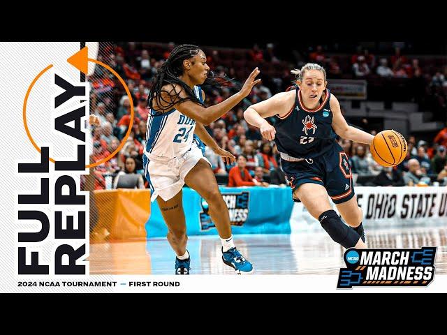 Duke vs. Richmond - 2024 NCAA women’s first round | FULL REPLAY