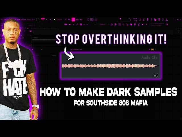 How To Make DARK Ambient Melodies Like Southside 808 Mafia | FL Studio Tutorial