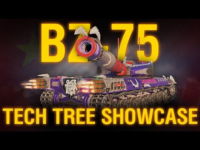 Boosters are FUN | BZ-75 Tech Tree Showcase