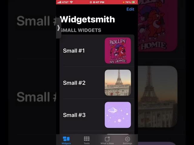 How to make Widgets in widgetsmith