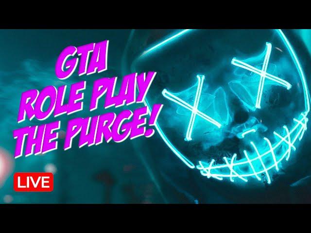 The PURGE In GTA Role Play Is CRAZY | Grand Theft Auto V PowerRP