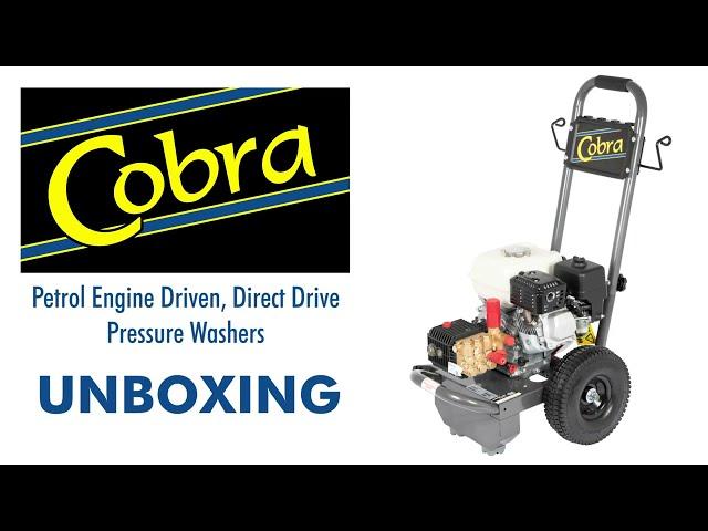 Cobra Honda Driven Pressure Washer with Interpump pump by Dual Pumps Unboxing & trolley build