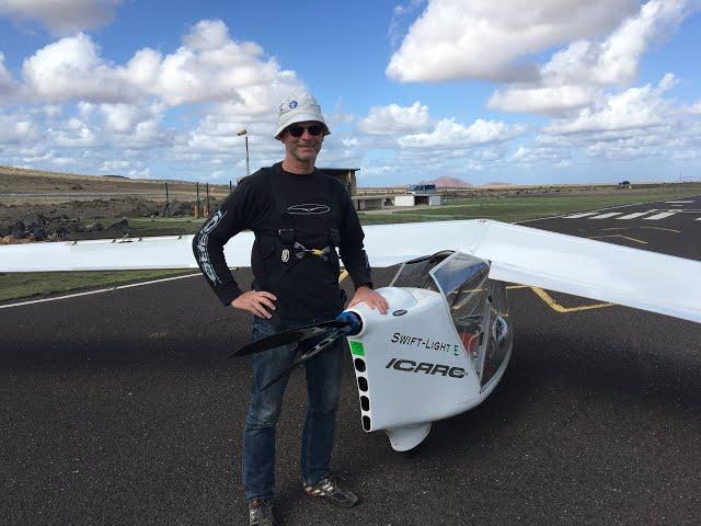 Manfred Ruhmer in Lanzarote, XXV Canarian Hang Gliding Open 2022