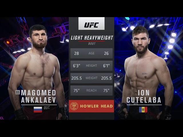 Магомед Анкалаев vs Ион Куцелаба. Полный бой.