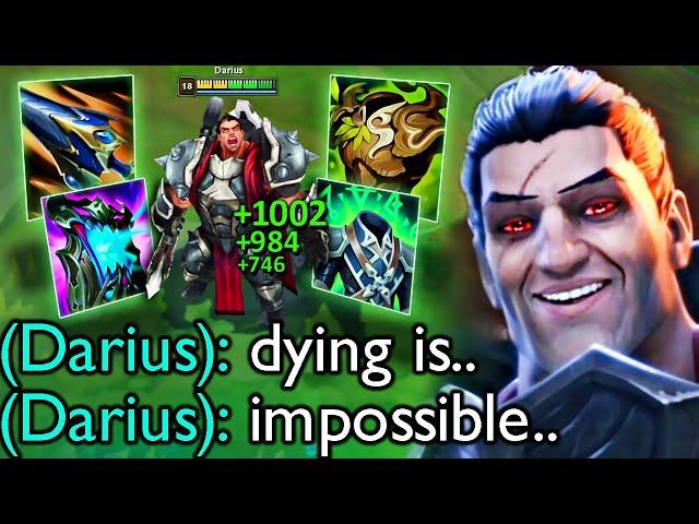 Tank Darius is 1v5 MACHINE (+1000HP every sec)